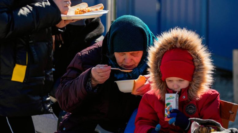 Réfugiés ukrainiens