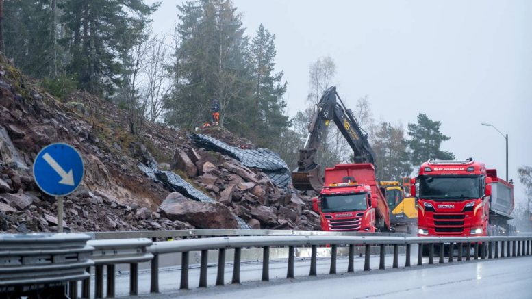 Glissement de terrain - éboulement