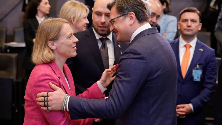 Anniken Huitfeldt - Dmytro Kuleba