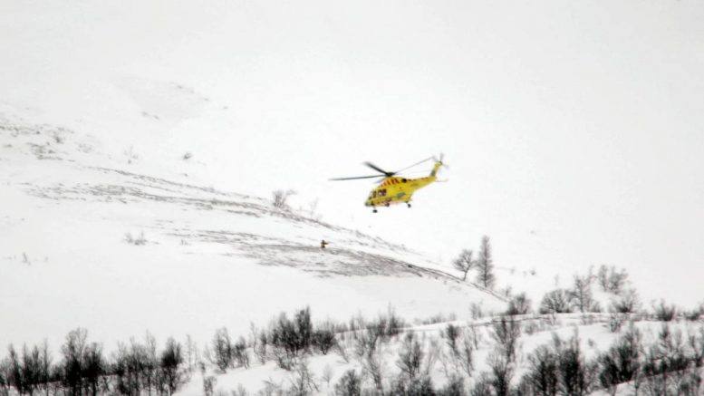 Lyngen - Troms - avalanche