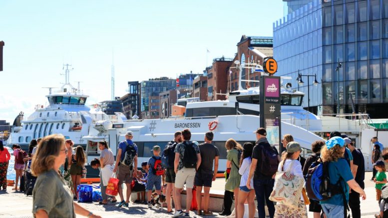 File d'attente de ferry