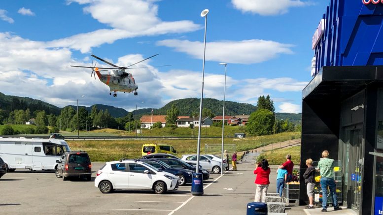 Hélicoptère Sea King - Larvik